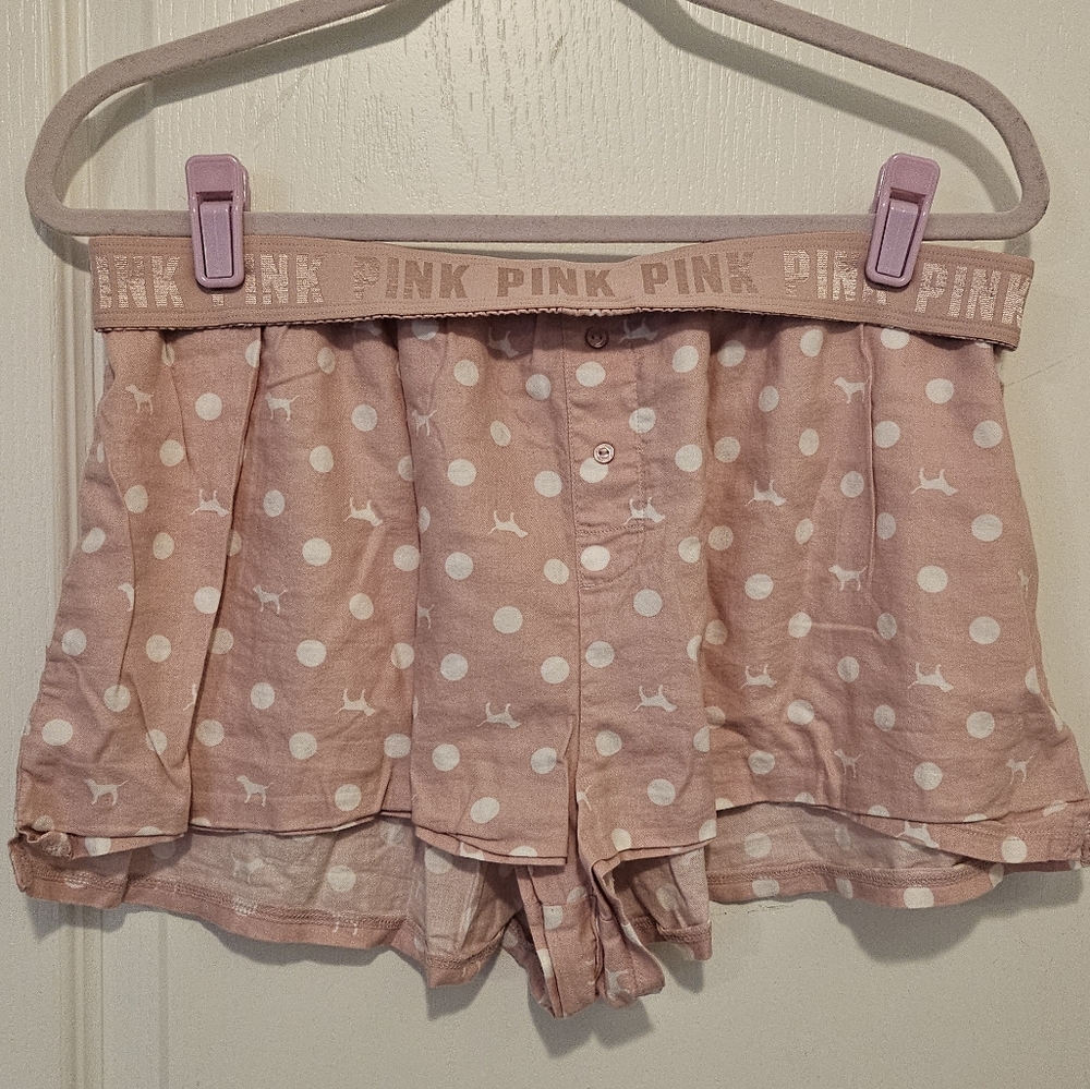 PINK PolkaDot Sleep Shorts